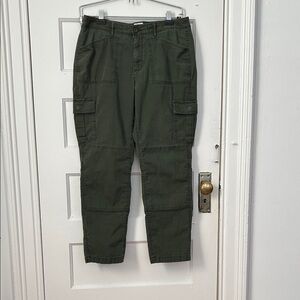 L.L. Bean, Flannel-Lined Cargo Pants, Women's 12
